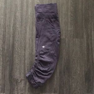 Lululemon crop purple yoga pants
